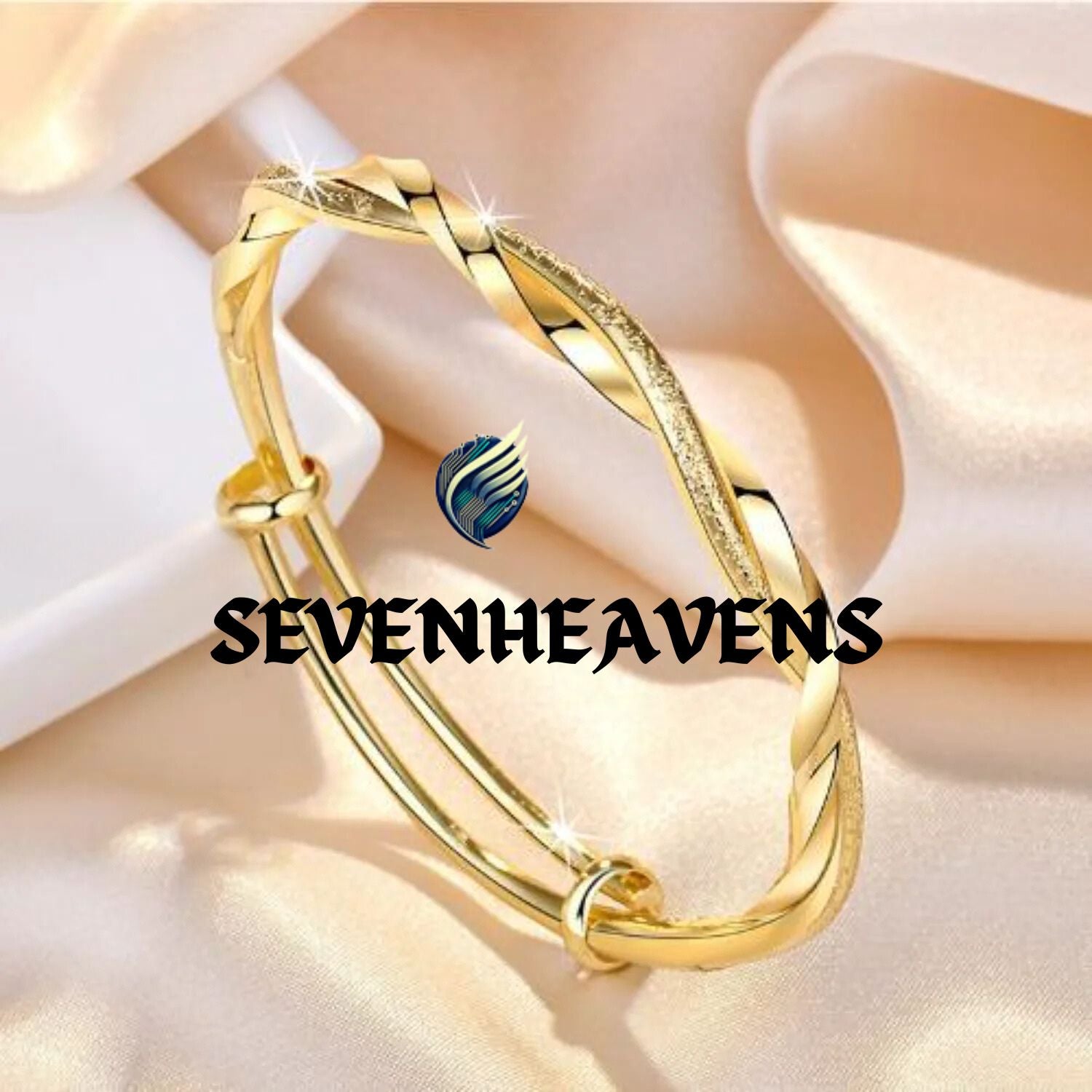 pretty weave bracelets Bangles for women fashion party wedding engagement jewelry Adjustable size