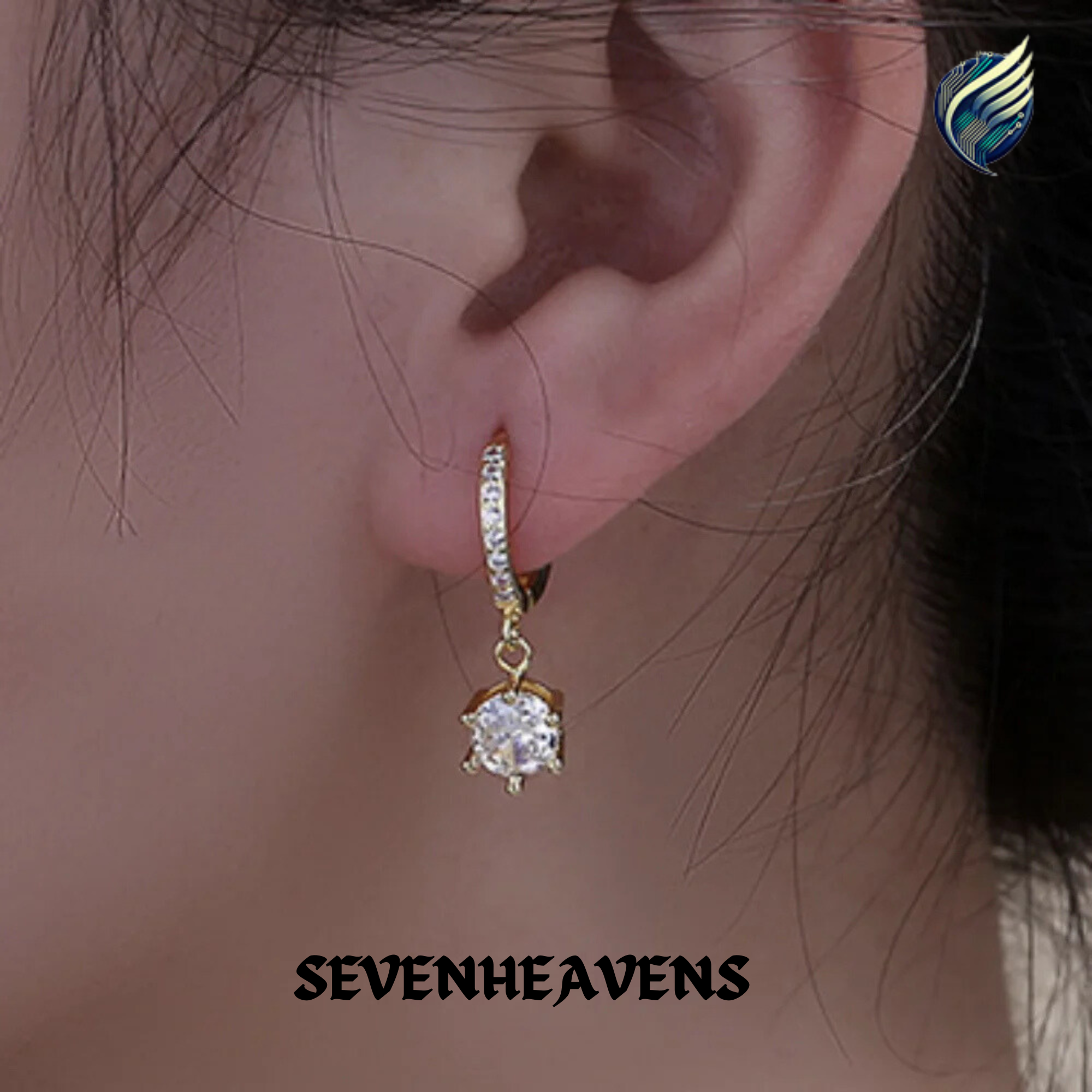 Delicate Drop Earrings Women Crystal High Quality Versatile Nice Gift Love Fashion Jewelry Daily Party Earrings